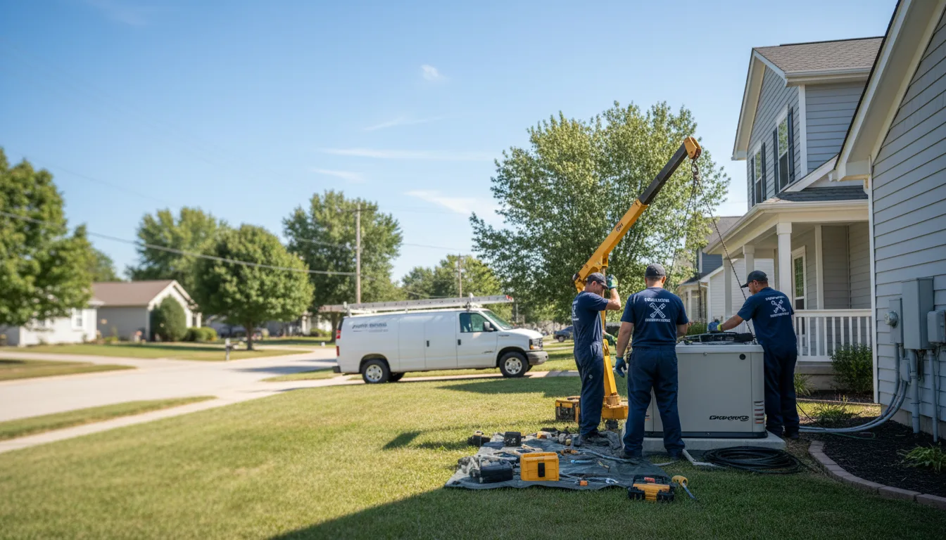 Generator Installation in Louisa, VA near me